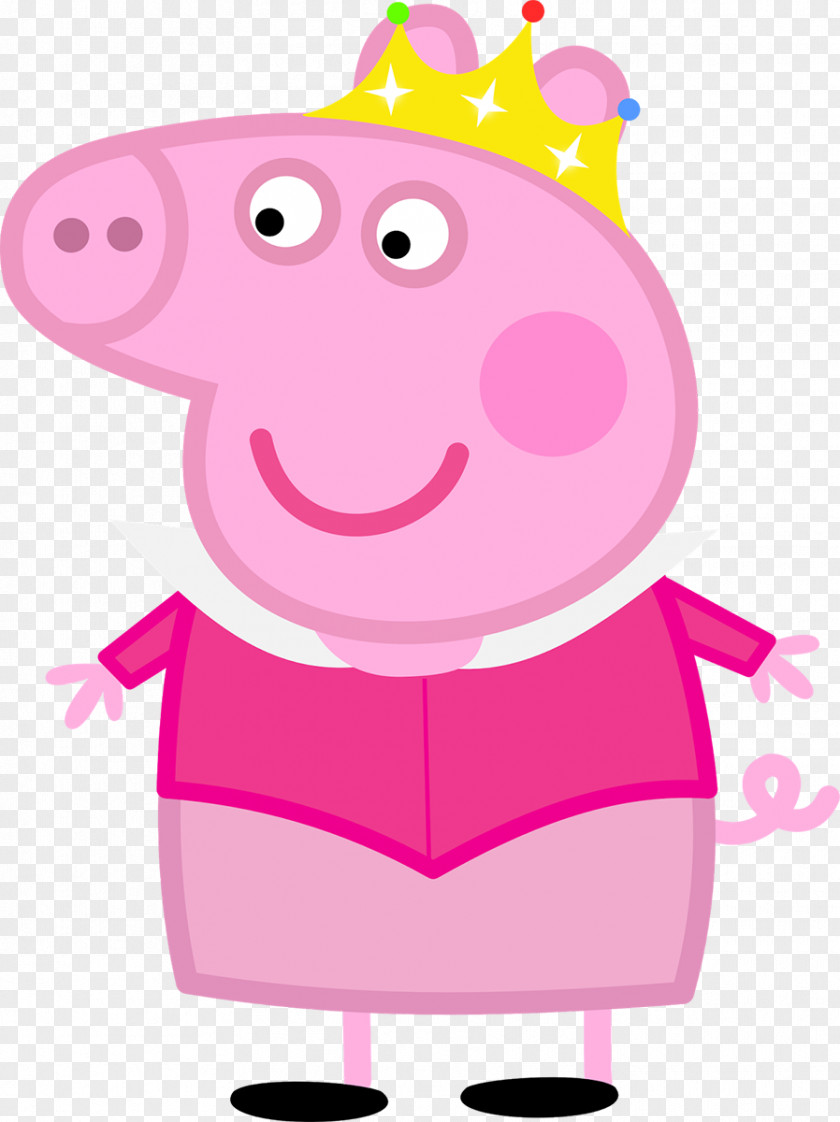 PEPPA PIG Animated Cartoon Carnival Party Drawing PNG