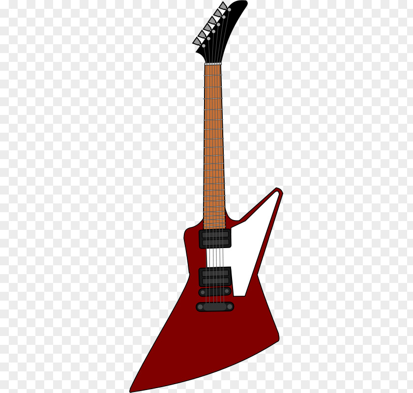 Bass Clip Art Vector Gibson Brands, Inc. Flying V Electric Guitar PNG