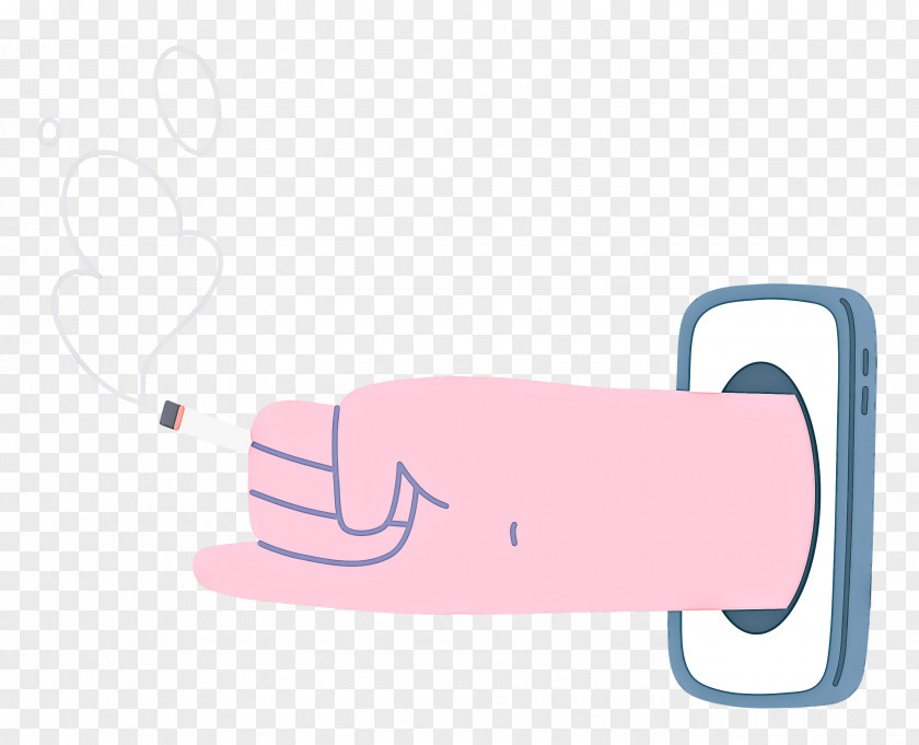 Hand Holding Cigarette PNG