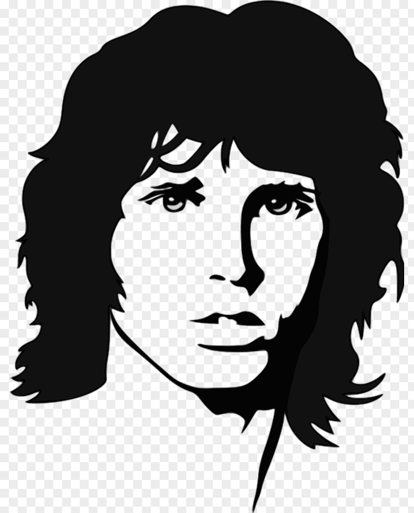 Jim Morrison Stencil Musician Singer-songwriter PNG