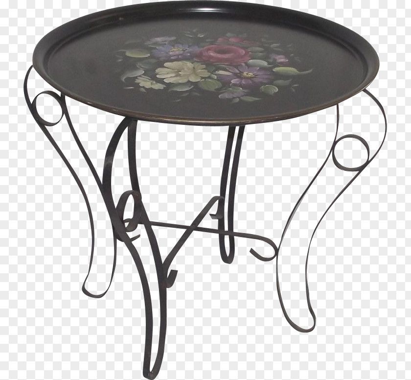 Table Footstool Chair Tray PNG