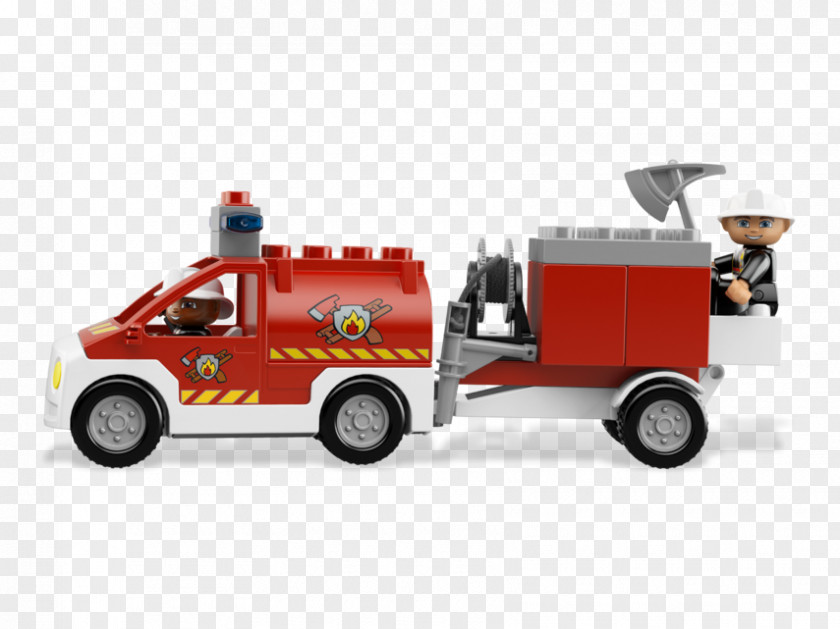 Toy Fire Engine Department LEGO Model Car Station PNG