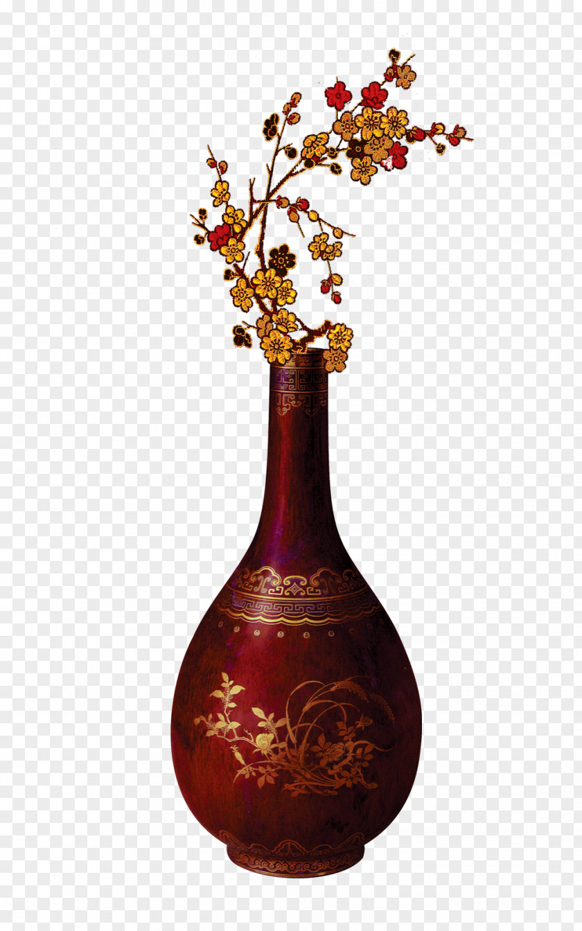 Vase Traditional Japanese Musical Instruments Pipa U7435u7436 Plucked String Instrument PNG