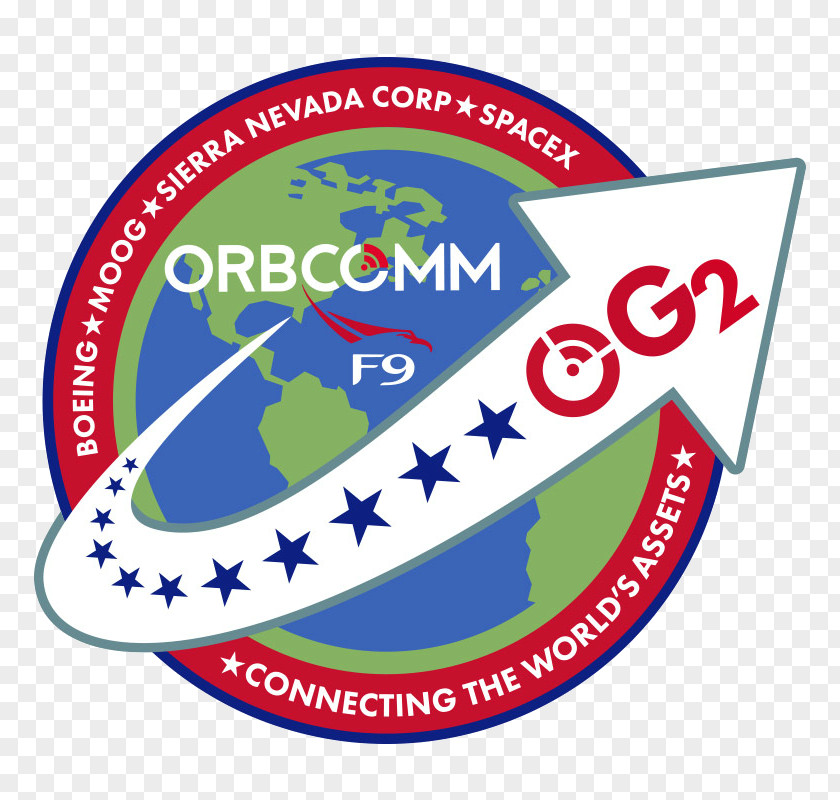 Bine Falcon 9 Low Earth Orbit Mission Patch Satellite Orbcomm PNG