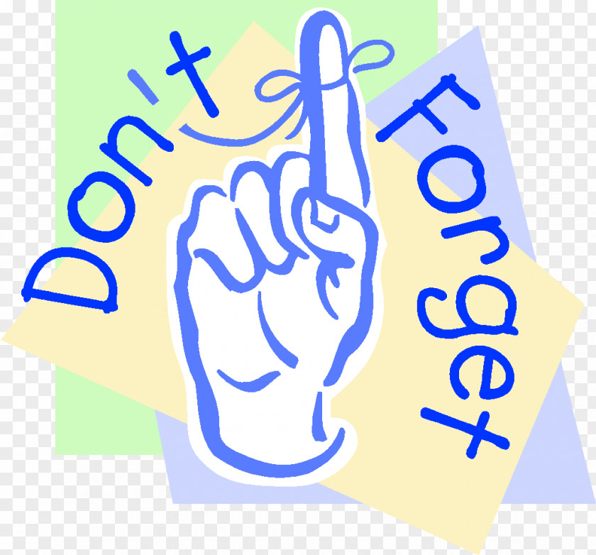 Don't Forget Smiley Clip Art PNG