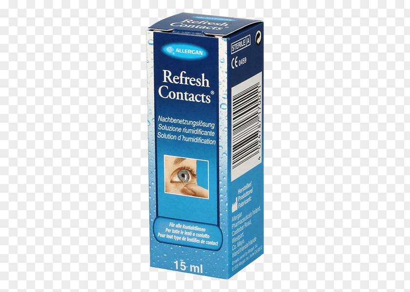 Promotional Panels Eye Drops & Lubricants Refresh Contacts Allergan Pharmaceuticals Ireland Allergan, Inc. PNG