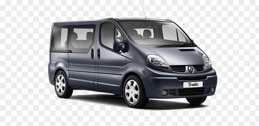 Renault Trafic Minivan Car Paris Orly Airport PNG