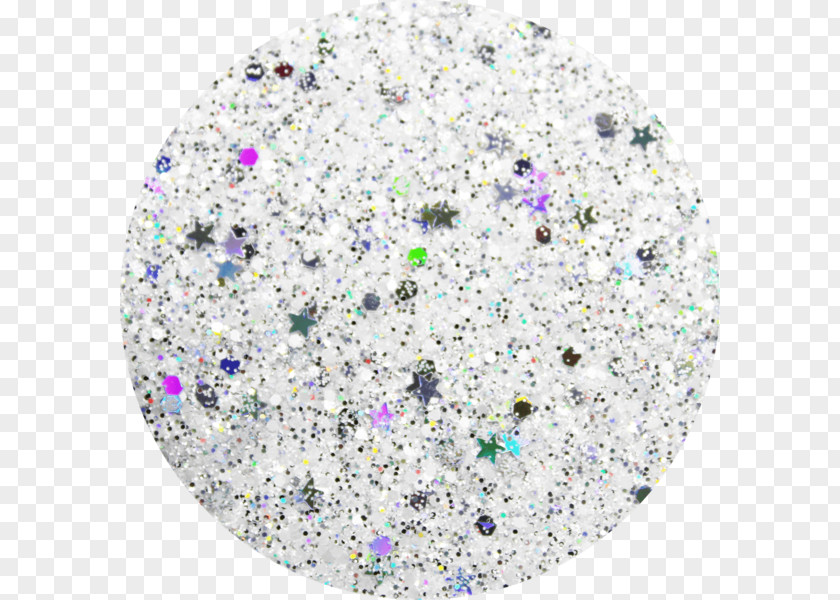 Silver Glitter Color Cosmetics Lilac Pearlescent Coating PNG