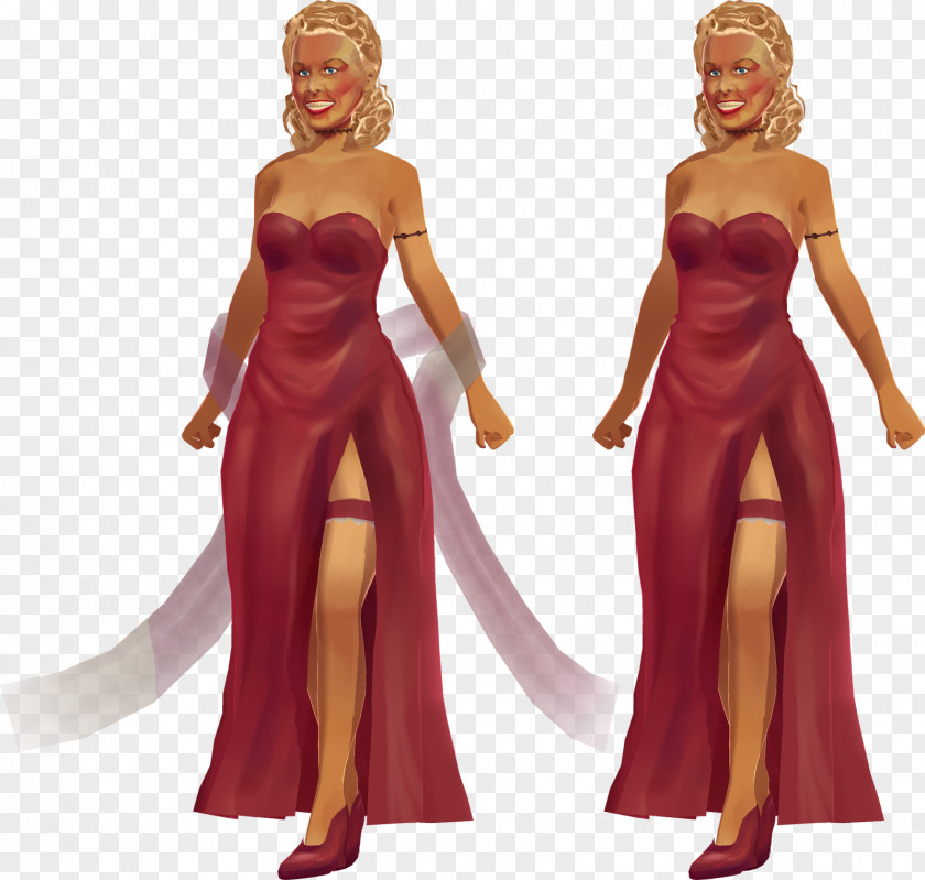 ADAN Costume Design Gown PNG