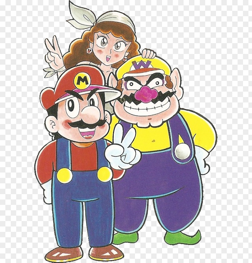 Mario Super Mario-kun Character Wario Syrup PNG