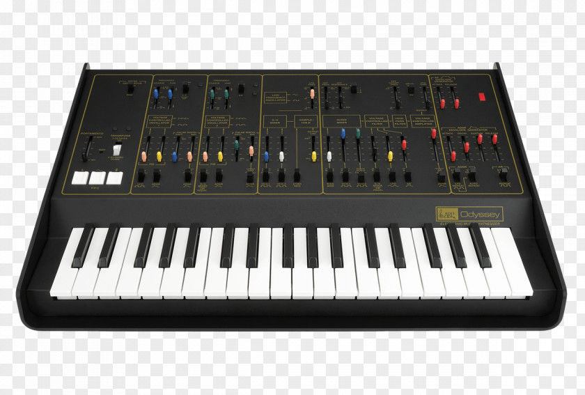 Musical Instruments Digital Piano Polivoks ARP Odyssey Yamaha SY77 Oberheim OB-Xa PNG