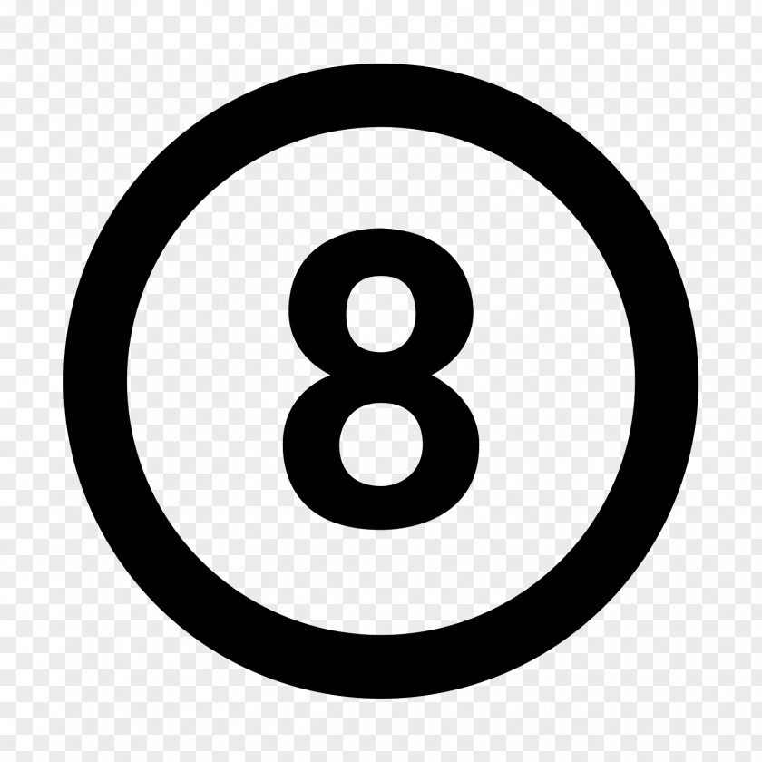 Number 8 Solar Symbol Astrological Symbols Astrology Clip Art PNG