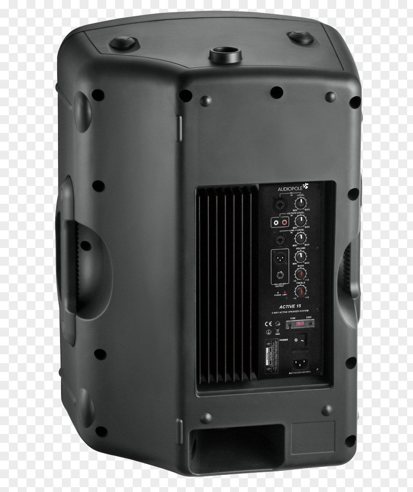 Sound Active Events Subwoofer Computer Speakers Powered XLR Connector PNG