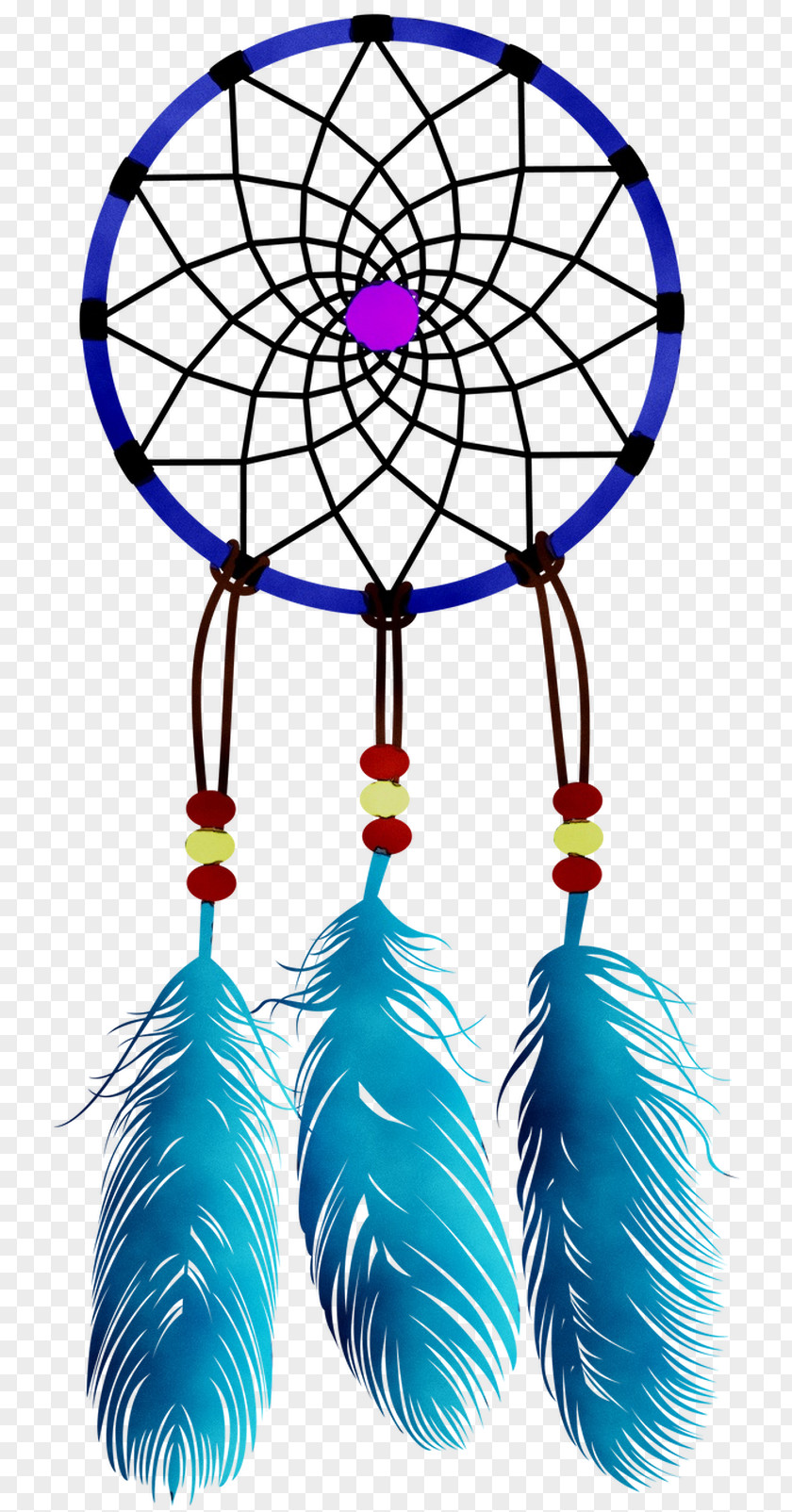 5 Inch / Assorted Colors, Image Crochet Dreamcatcher PNG