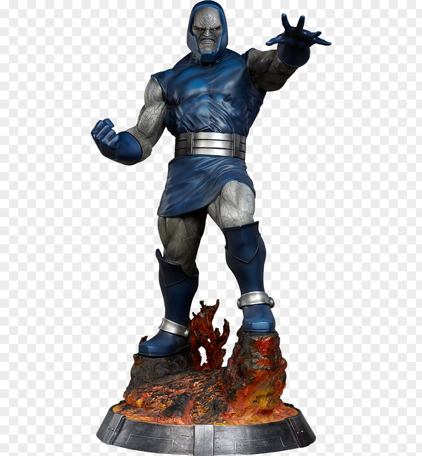 Cyborg Darkseid Superman Sideshow Collectibles Statue PNG