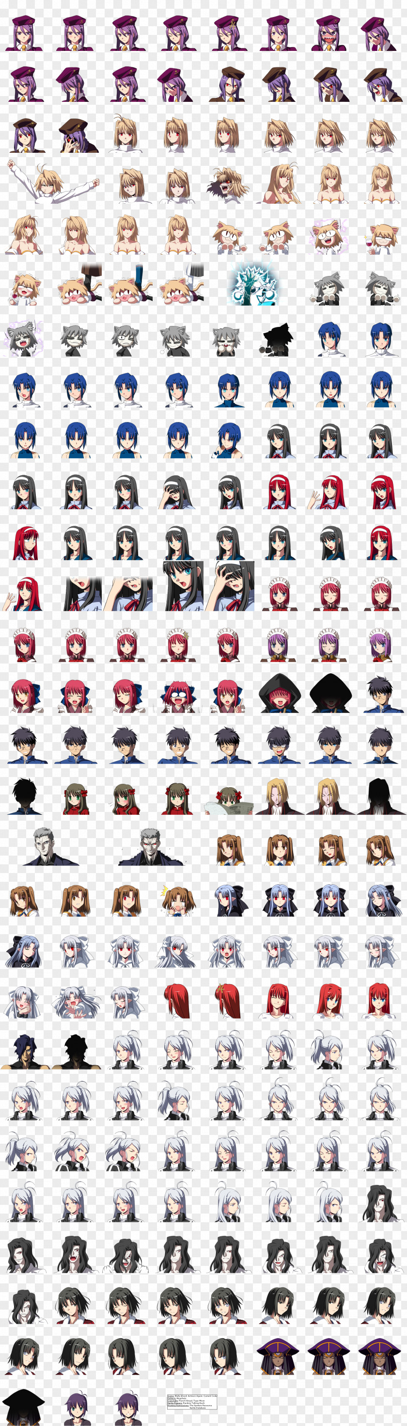 Melty Blood Sprite Wii Xbox 360 PNG