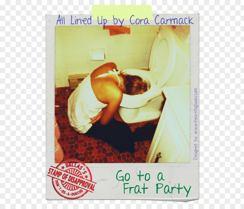 Party All Lined Up: A Rusk University Novel Fraternity Dallas Poster PNG