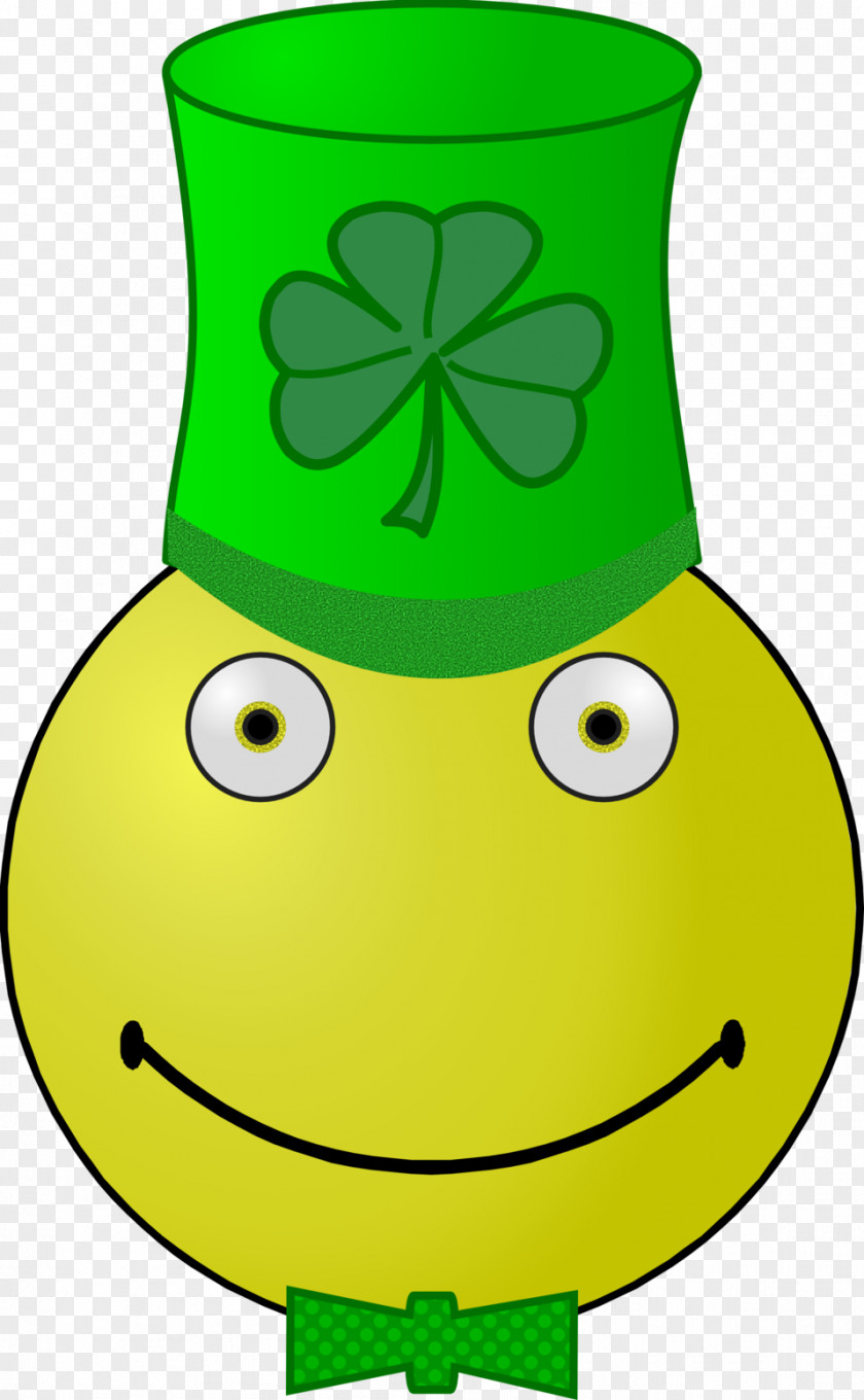 Saint Patrick's Day Smiley Clip Art PNG