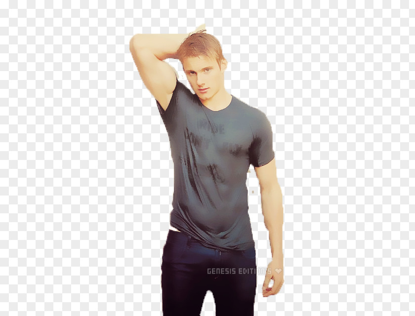 T-shirt Alexander Ludwig Shoulder PNG