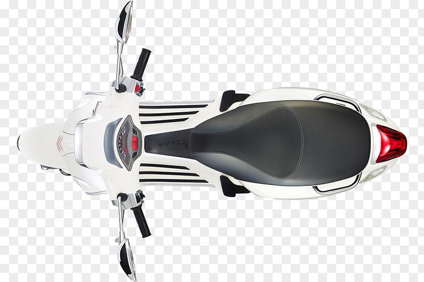 Top View Piaggio Scooter Car Vespa Sprint PNG