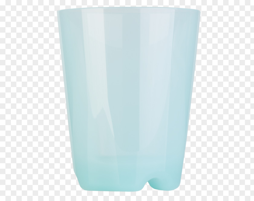 Turquoise Highball Glass Plastic Mug PNG