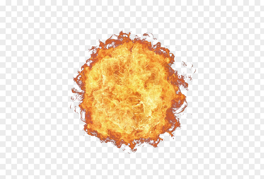 Fire Flame Circle PNG