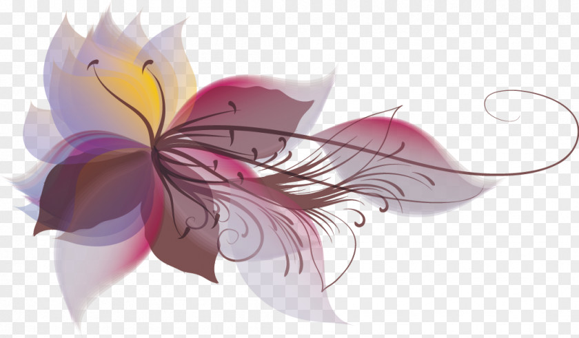 Floral Decoration Design Flower Vecteur PNG