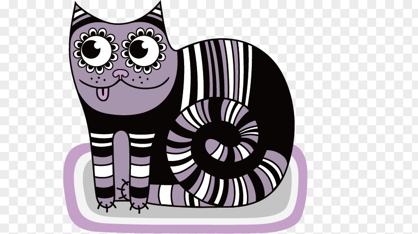 Illustration Cat Whiskers T-shirt PNG