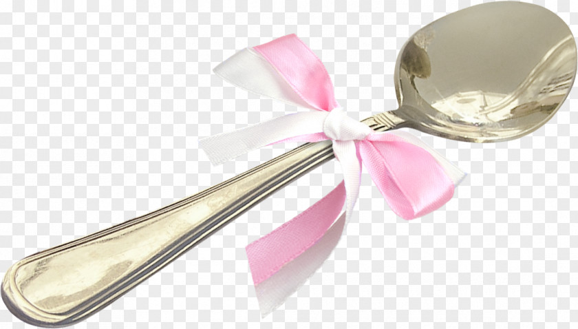 Metal Spoon Bow Ribbon PNG