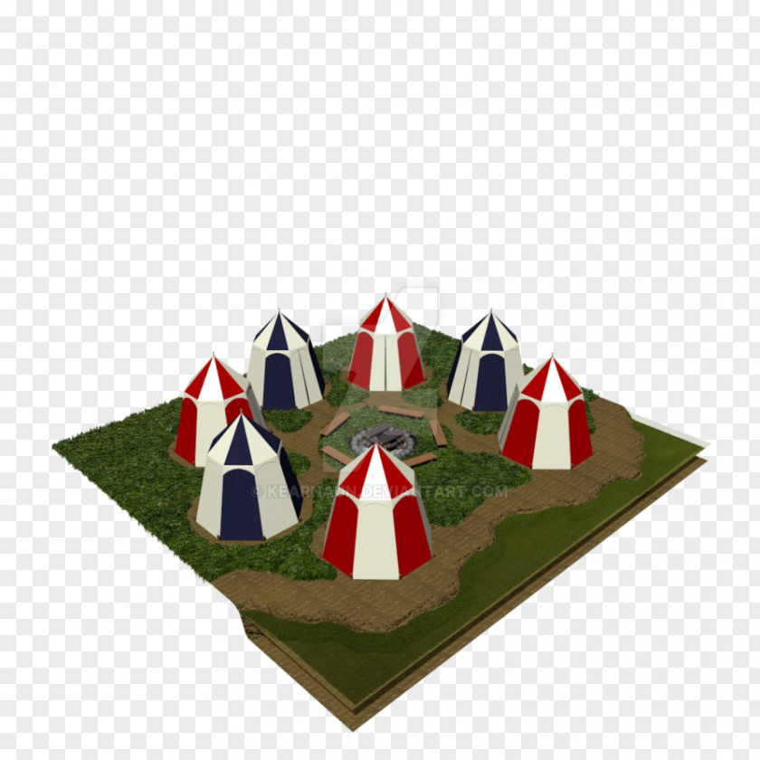 Military Camp Christmas Ornament Tree PNG