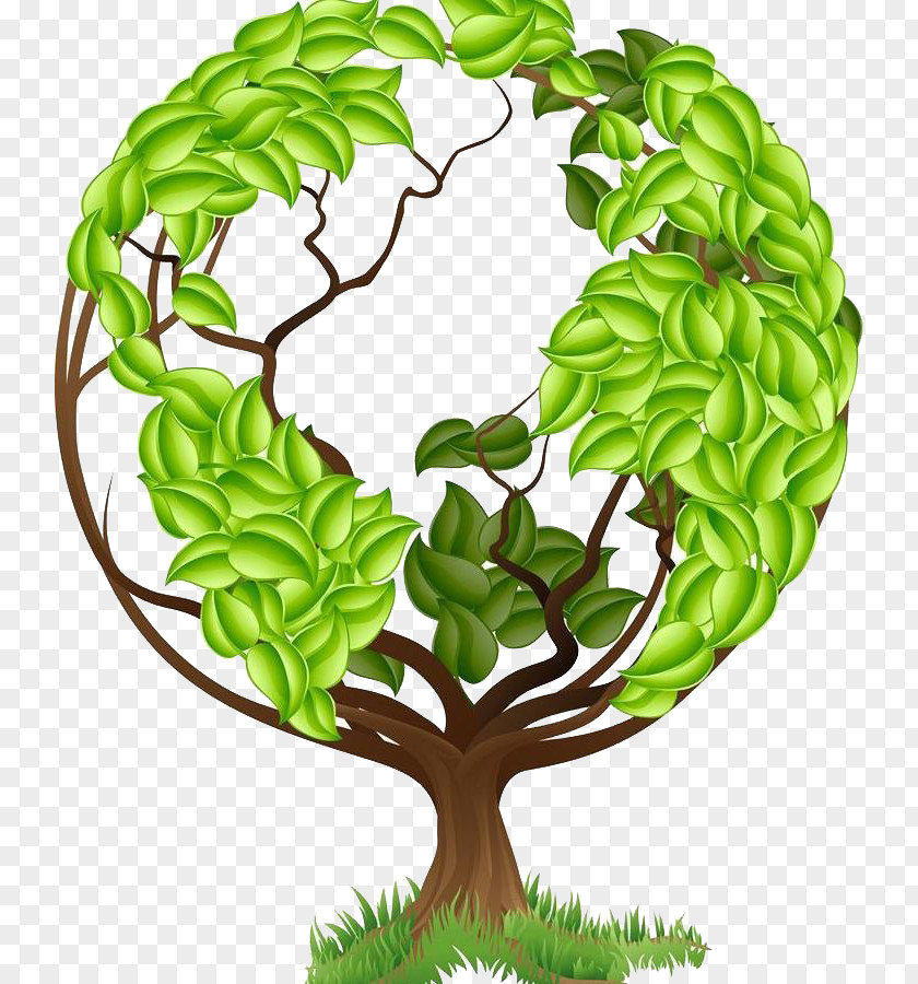 Protect The Earth Natural Environment Euclidean Vector Illustration PNG