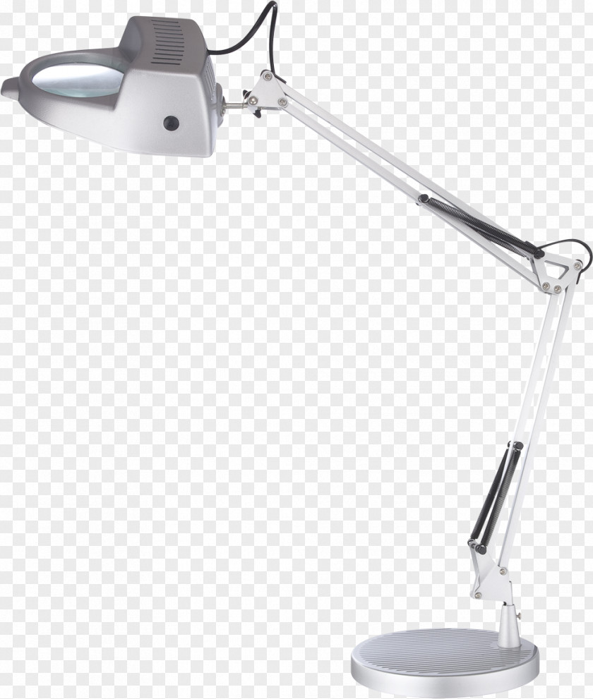 Magnifier Balanced-arm Lamp Light Fixture Glass PNG