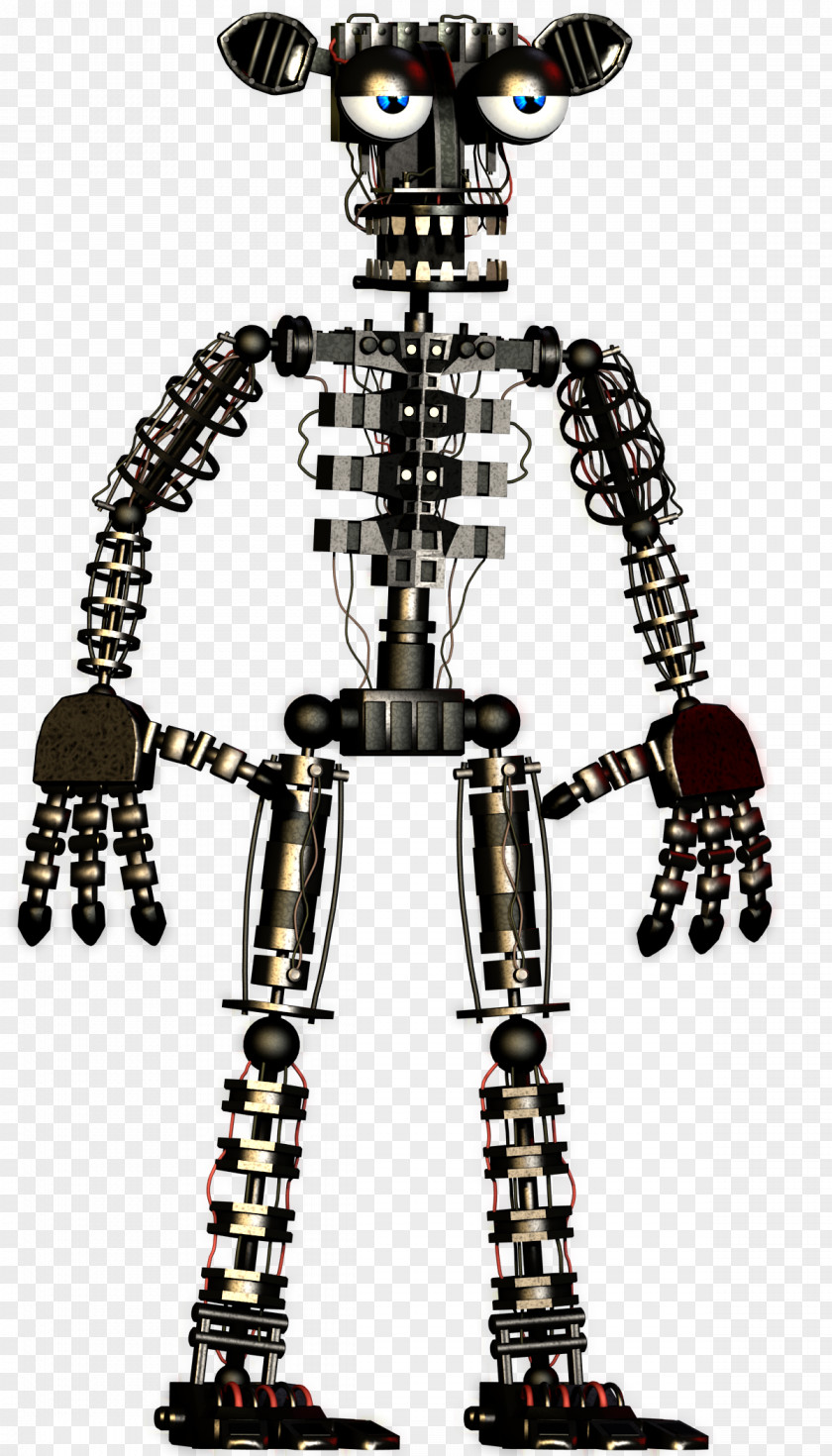 Nightmare Foxy Five Nights At Freddy's 2 Freddy's: Sister Location 4 Endoskeleton PNG