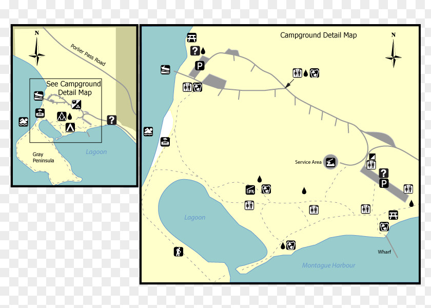 Park Montague Harbour Marine Provincial Campsite PNG