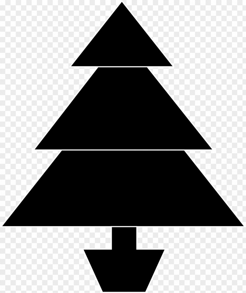 Tree Black White Holiday Christmas Santa Claus PNG