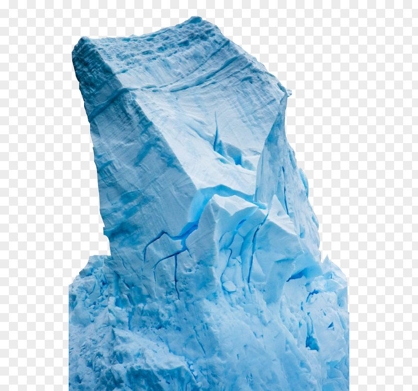 Blue Iceberg Antarctica Glacier PNG