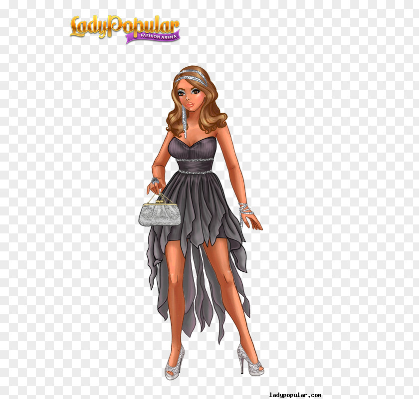 Creative Fashion Lady Popular Game Idea PNG