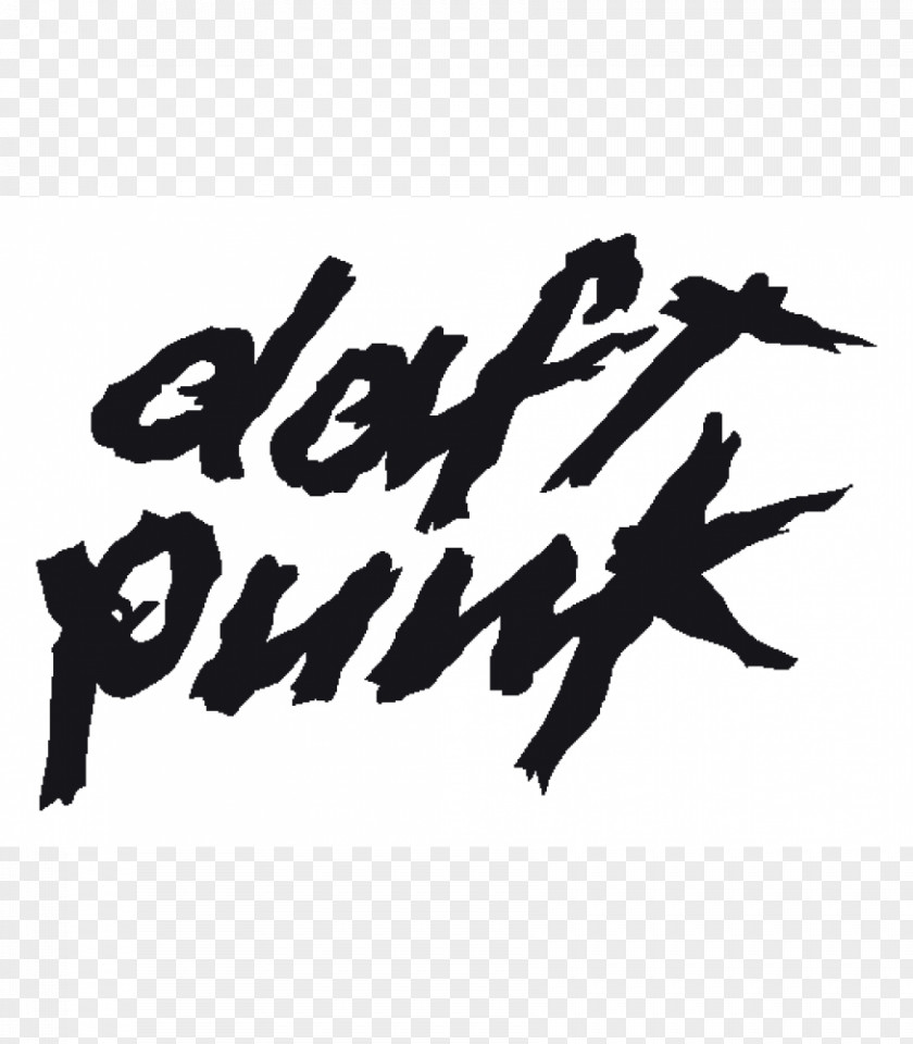 Daft Punk Logo Typography Too Long / Steam Machine PNG