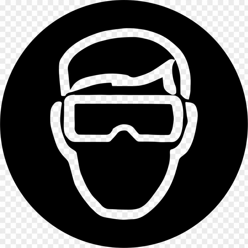 Glasses Personal Protective Equipment Goggles Safety Sign Eye Protection PNG