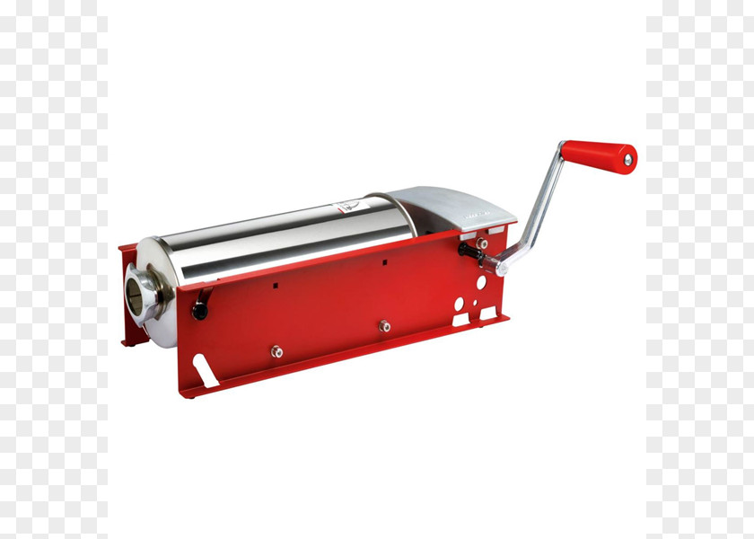 SAUCISSE Tre Spade Meat Grinder Korvhorn Stainless Steel PNG