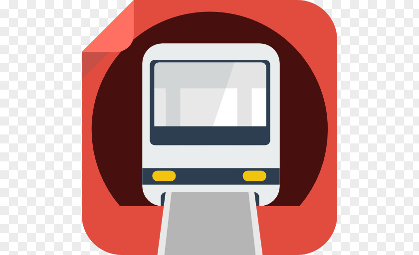 A Trackless Train Rail Transport Rapid Transit Dubai Metro Icon PNG