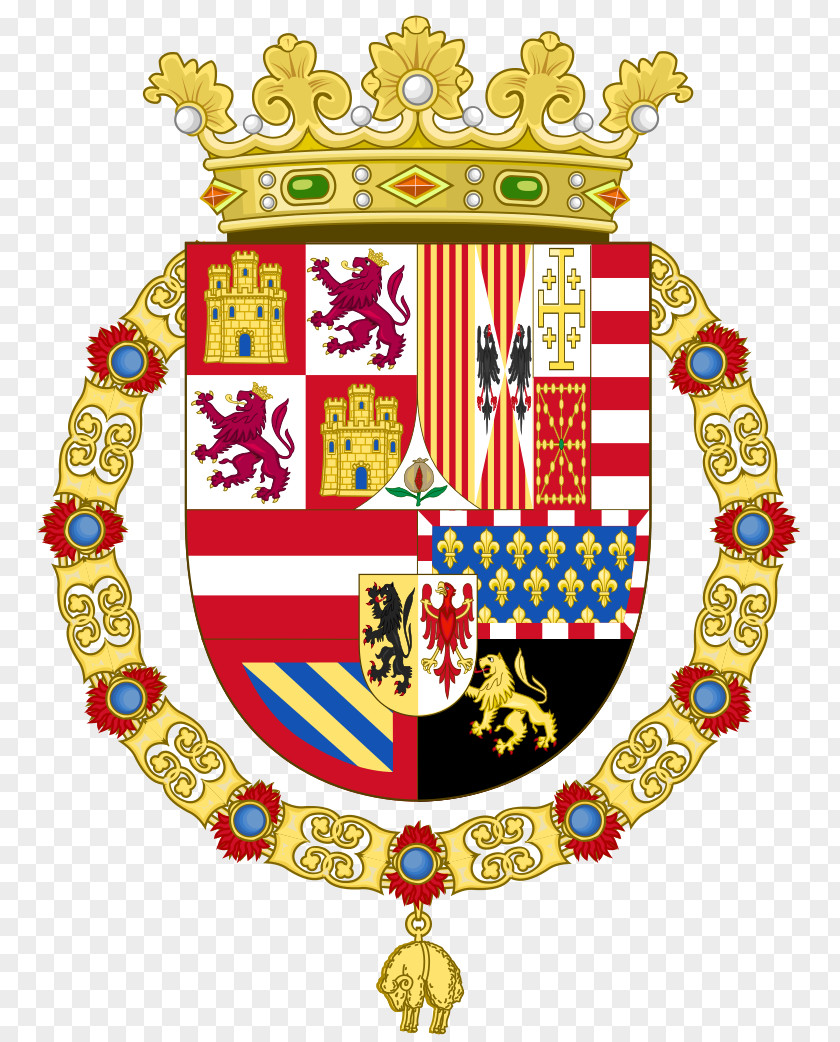 Barb Badge Coat Of Arms Spain Monarchy House Habsburg The King PNG