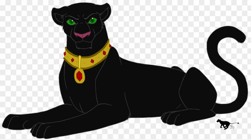 Black Panther Cat Tuptim The King And I Digital Art PNG