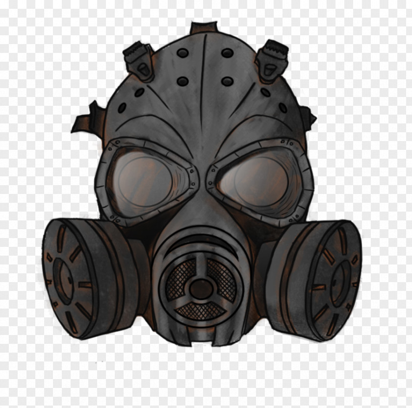Gas Mask Character Personal Protective Equipment Headgear PNG