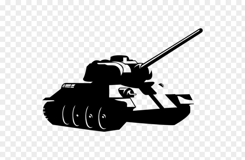 Tank T-34 Main Battle Military Sticker PNG