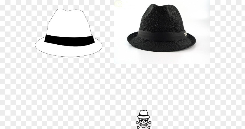Wear A Hat Skull Bone Fedora Calavera Totenkopf PNG