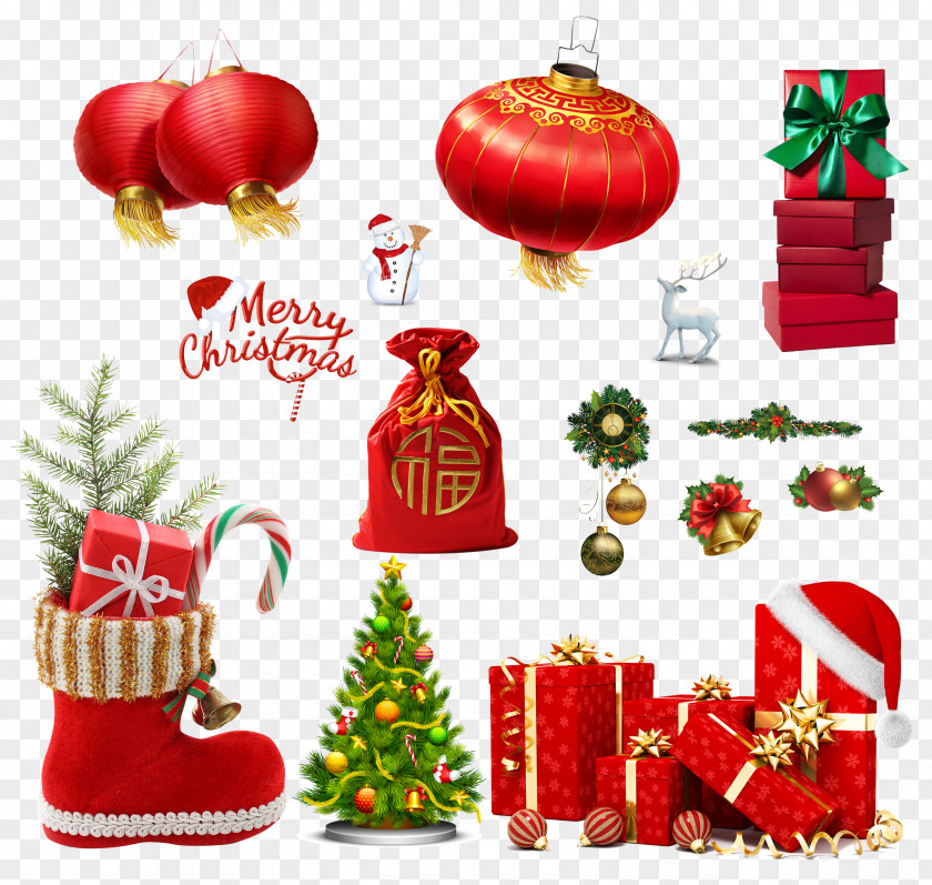 Creative Christmas New Year's Day Ornament Gift Tree Year PNG