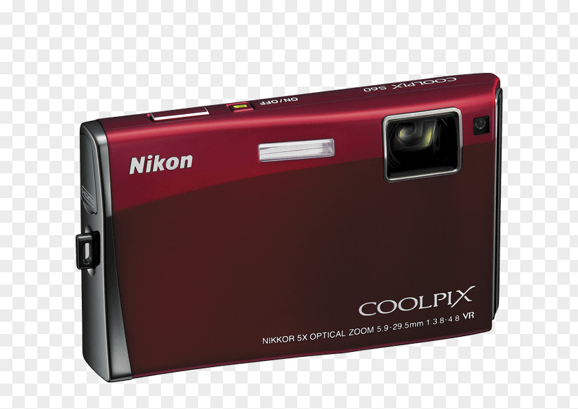 Espresso Black Product ManualsCamera Nikon D60 Point-and-shoot Camera Coolpix S60 10.0 MP Compact Digital PNG