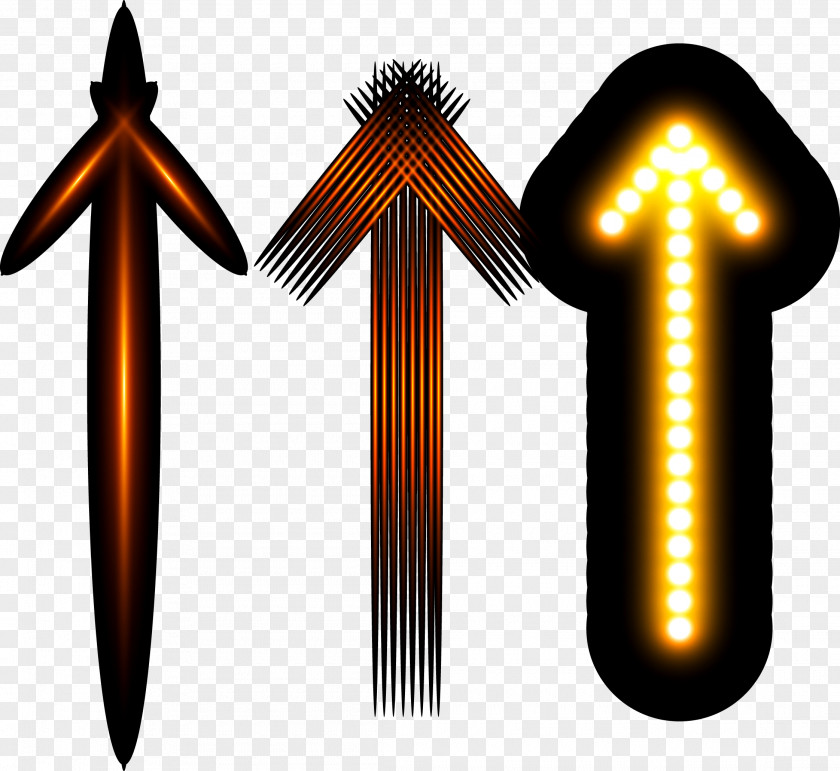 Light Efficiency Arrow Euclidean Vector PNG