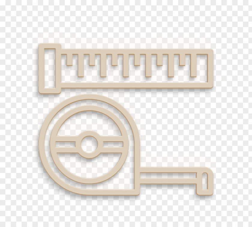 Measuring Tape Icon Ruler Building And Construction PNG